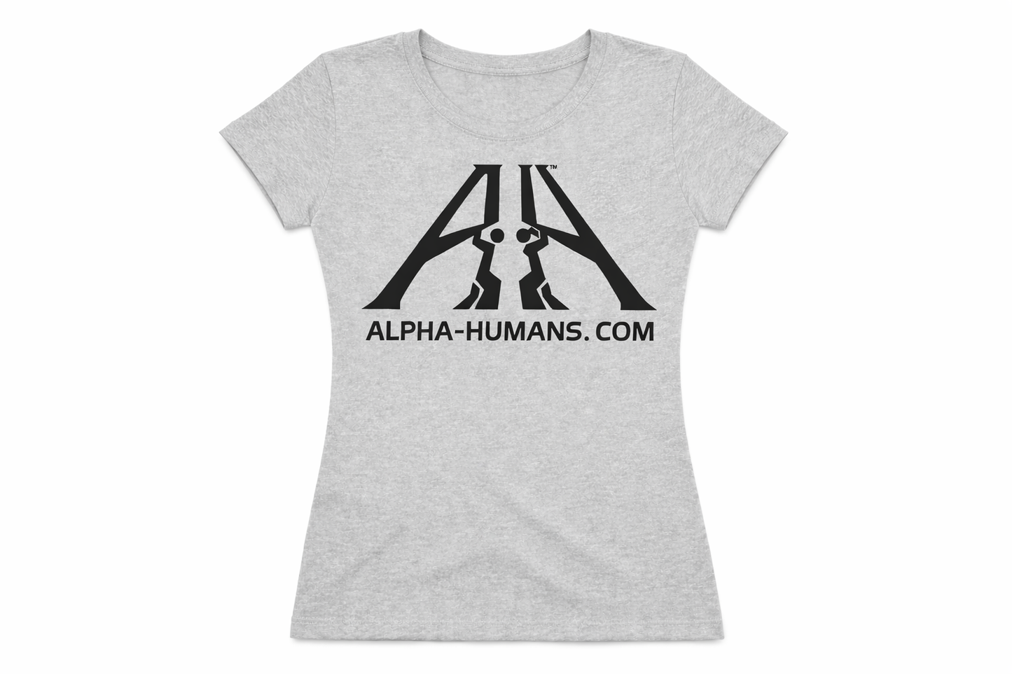 Grey Alpha-Humans T-Shirt