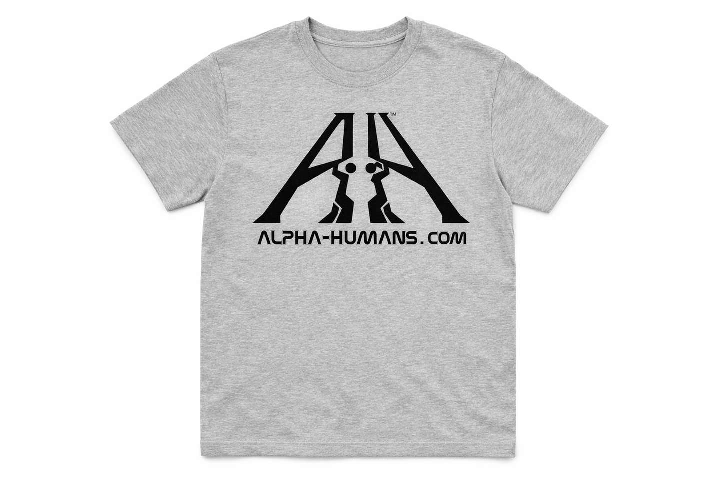 Grey Alpha-Humans T-Shirt